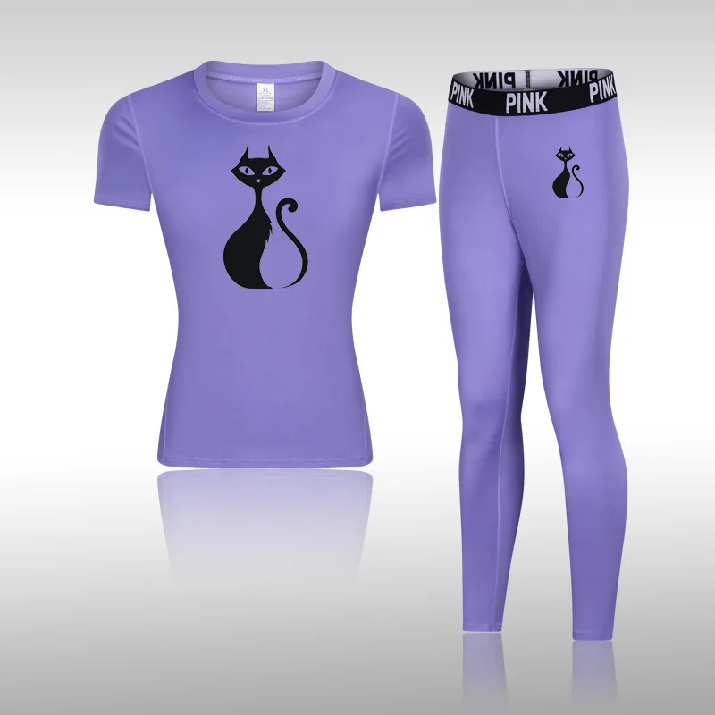 2Pcs Women Jogging Suit Solid Color Tracksuits Yoga Clothing Set Sports Women Outfit Fitness Set Athletic Wear Gym Quick Drying - Image 22
