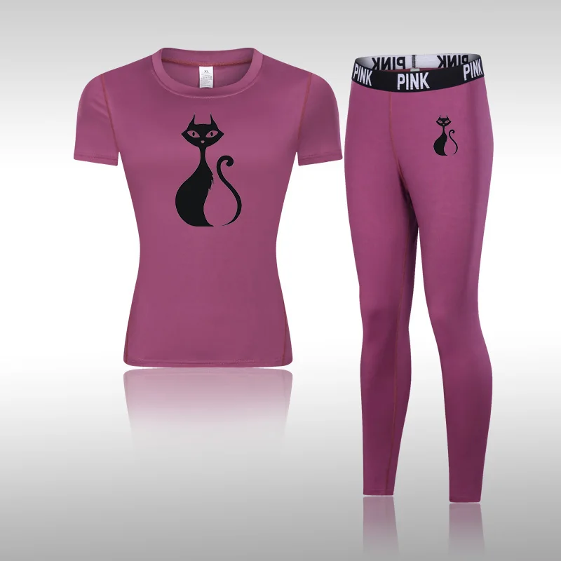 2Pcs Women Jogging Suit Solid Color Tracksuits Yoga Clothing Set Sports Women Outfit Fitness Set Athletic Wear Gym Quick Drying - Image 19