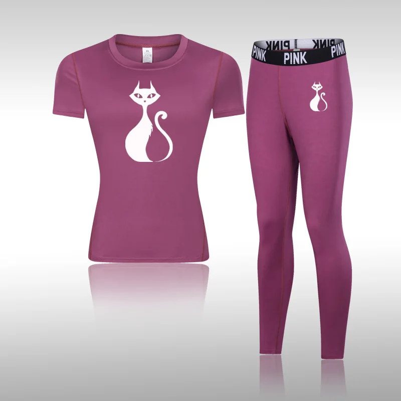 2Pcs Women Jogging Suit Solid Color Tracksuits Yoga Clothing Set Sports Women Outfit Fitness Set Athletic Wear Gym Quick Drying - Image 18
