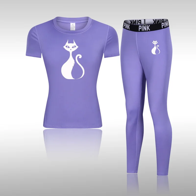2Pcs Women Jogging Suit Solid Color Tracksuits Yoga Clothing Set Sports Women Outfit Fitness Set Athletic Wear Gym Quick Drying - Image 23