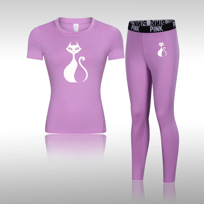 2Pcs Women Jogging Suit Solid Color Tracksuits Yoga Clothing Set Sports Women Outfit Fitness Set Athletic Wear Gym Quick Drying - Image 27