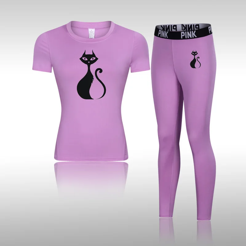 2Pcs Women Jogging Suit Solid Color Tracksuits Yoga Clothing Set Sports Women Outfit Fitness Set Athletic Wear Gym Quick Drying - Image 28