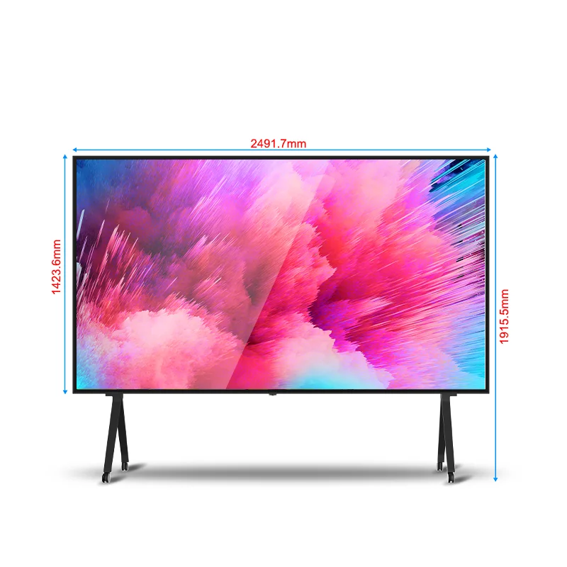 55inch 75" 82" 85" 86" 98" 110" inch China Smart Android LCD LED TV 4K UHD Factory export Flat Screen Televisions HD smart TV - Image 2