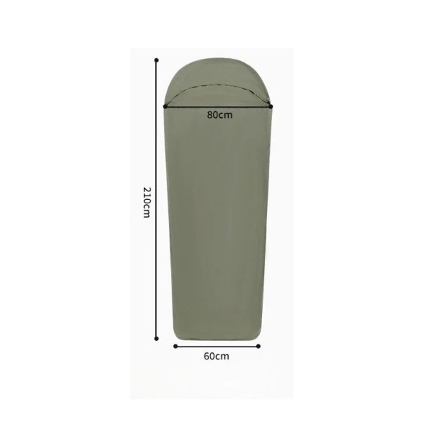 Ultralight Washable Sleeping Bag Liner,Lightweight Adult Sleep Sack & Travel Sheets for Backpacking,Hotel,Camping,Hostels - Image 7