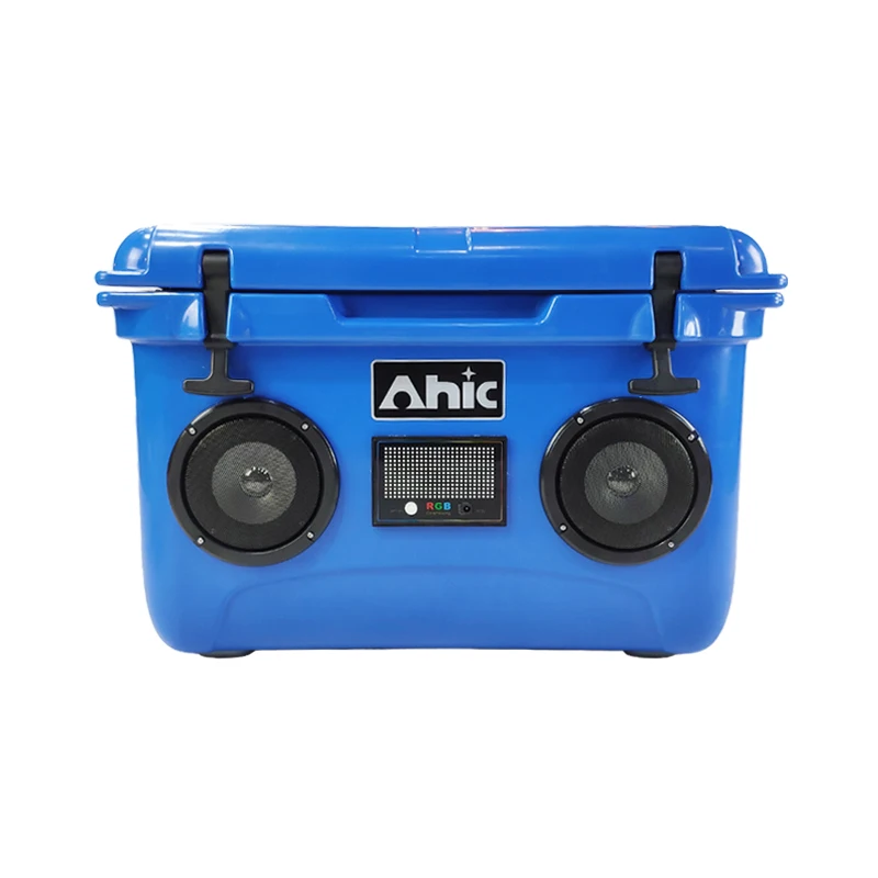 AHIC Hot Selling Portable Waterproof PE Material Insulated Ice Chest Food Wine Fishing Camping Rotomolded Fish Box Coolers - Image 3