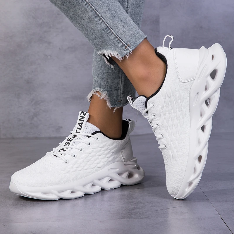 Women's Shoes Breathable Non-slip Casual Sneakers Lightweight Outdoor Comfortable Platform Walking Shoes - Image 5