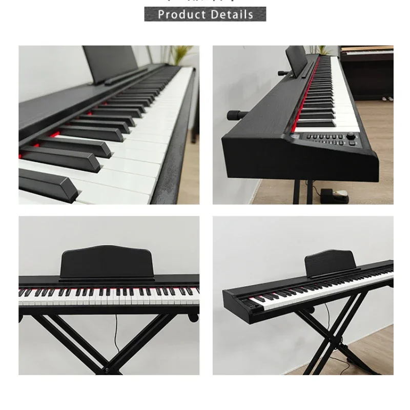 Portable Electric Piano 88 Keys Heavy Hammer Household Adult Learned Professional Electronic Piano Keyboard Musical Instruments - Image 6