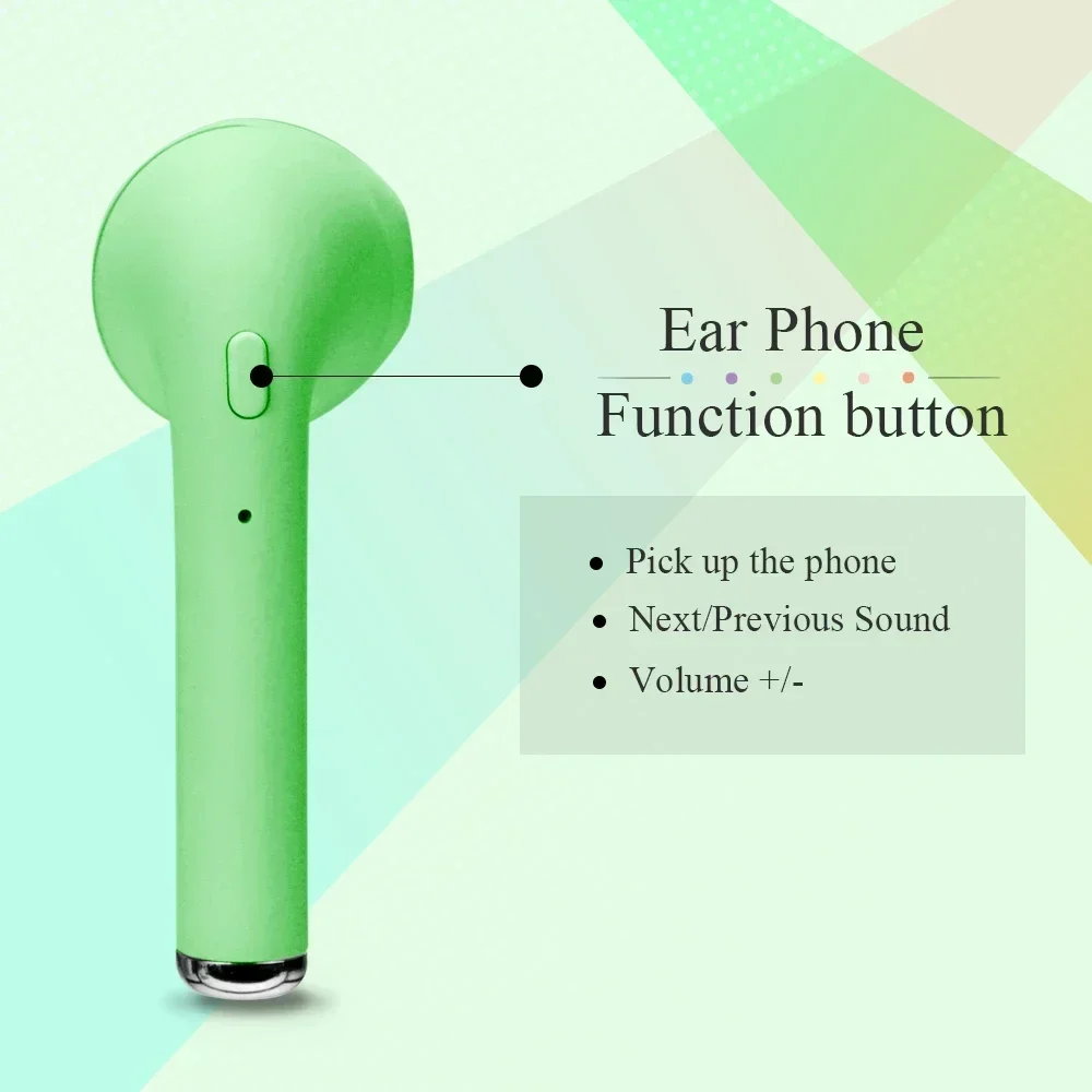 New Disney Wireless Bluetooth Earphones I7 Mini2 Binary Stereo Exercise 5.0 Sports Mini Bluetooth Phone for Xiaomi Huawei iPhone - Image 3