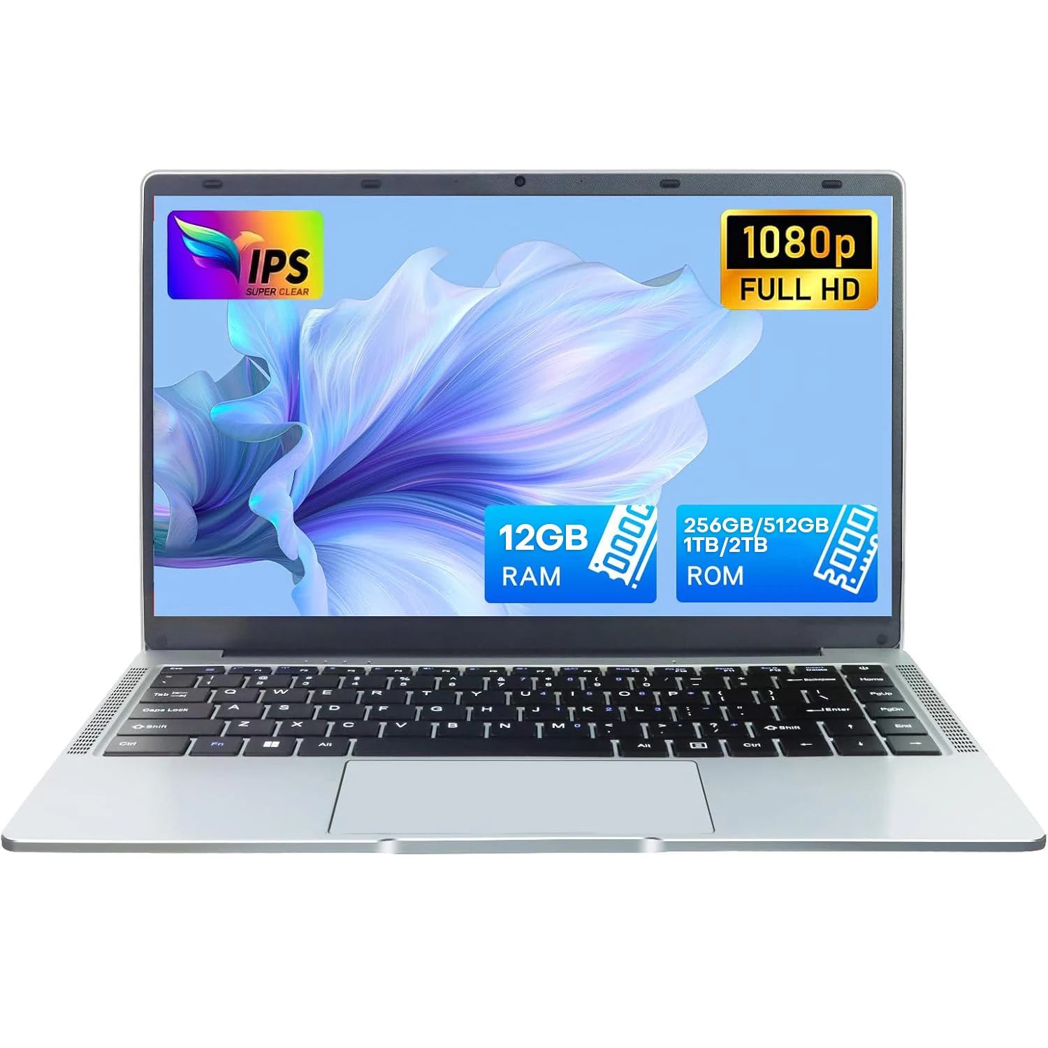 14.1" Ultra Slim Windows 11 Pro Laptop Computer intel Atom A3950 12GB RAM 1TB 2TB SSD Notebook PC 1080P HD Office Study Laptops - Image 7
