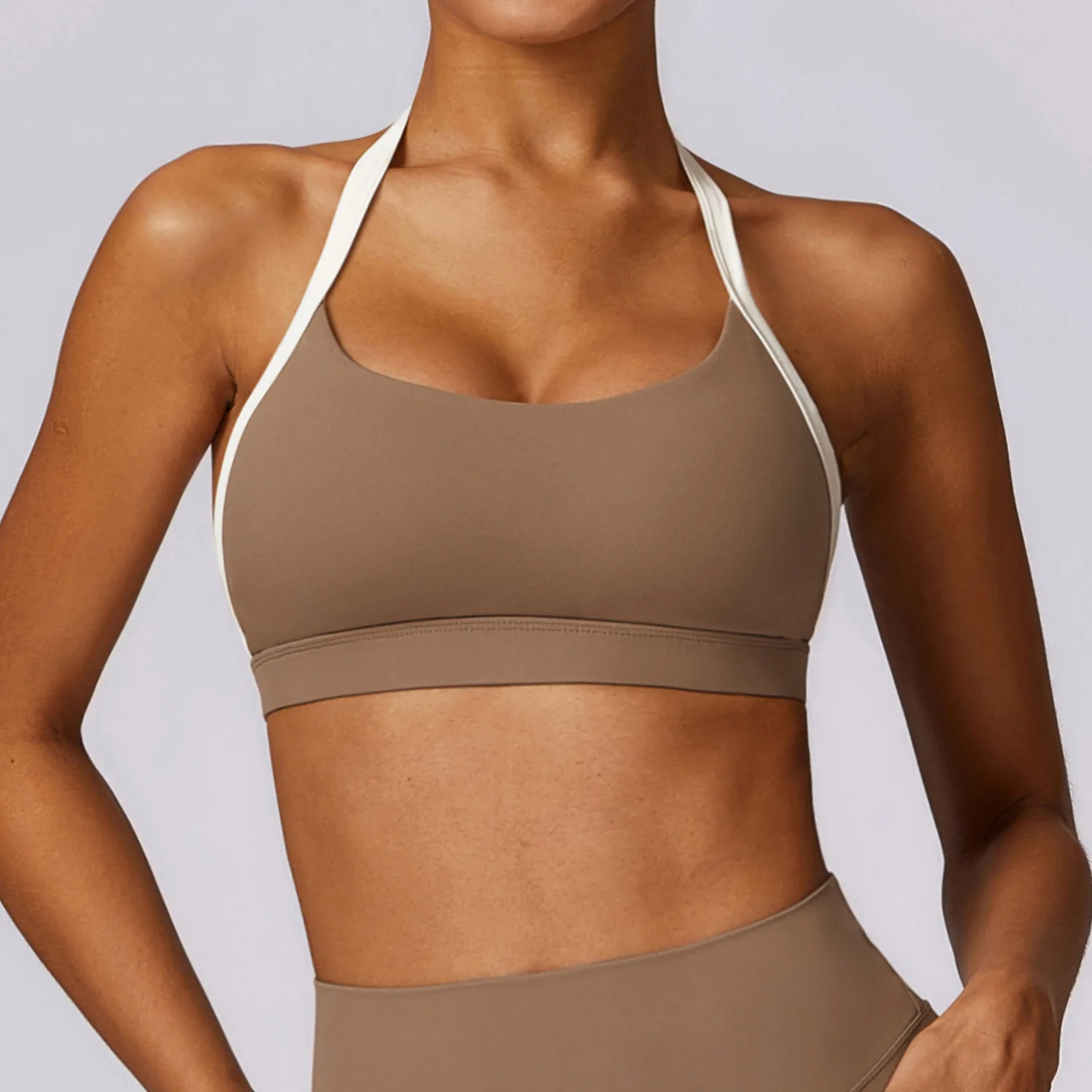 Gym Sport Underwear Sports Bra Anti-sweat Breathable Sexy Yoga Bra Shockproof Crop Top Fitness Top Push up Workout Top Women - Image 7