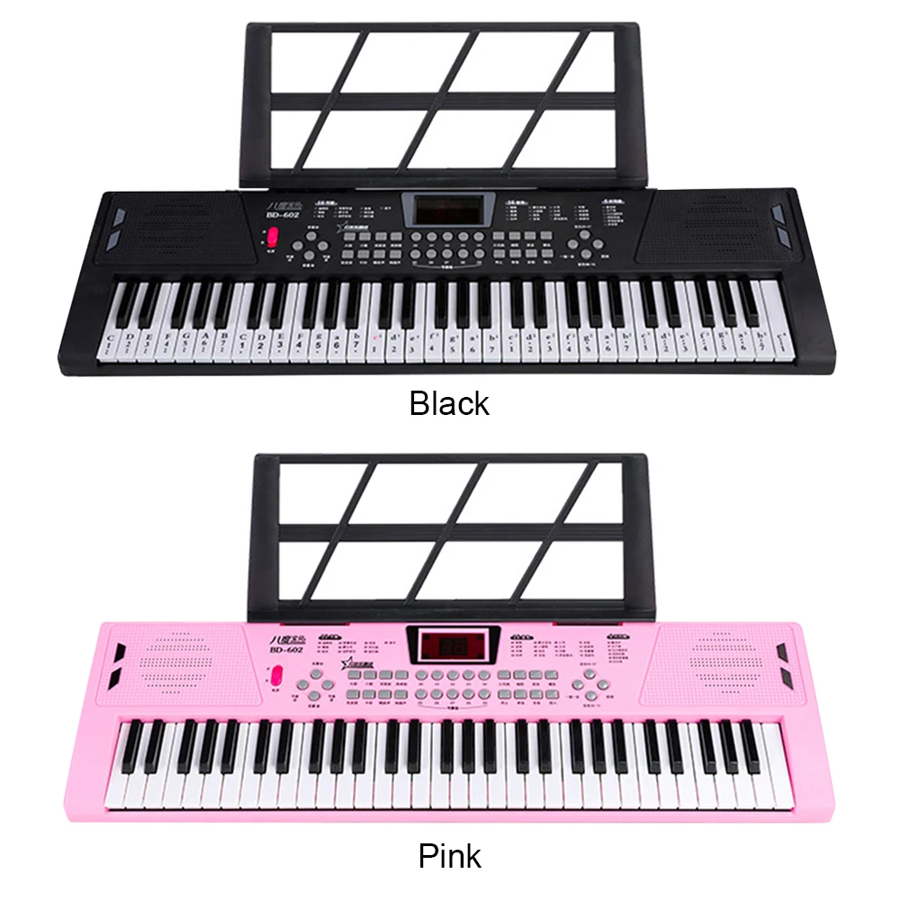 61-Key Piano Digital Music Electronic Keyboard Portable Professional Big Musical Keyboard Synthesizer Instrument Educational - Image 3