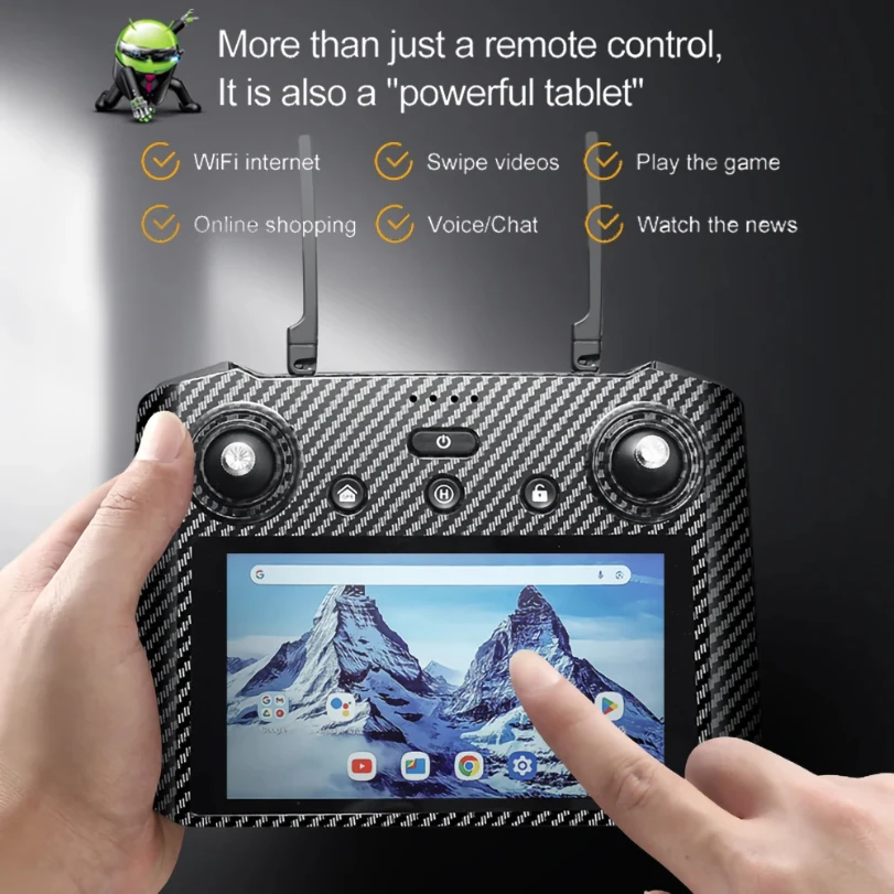 2025 New 8K AE86 Pro Max Drone Professional aerial photography HD 8K With Screen Remote Control 10KM Obstacle Avoidance - Image 5