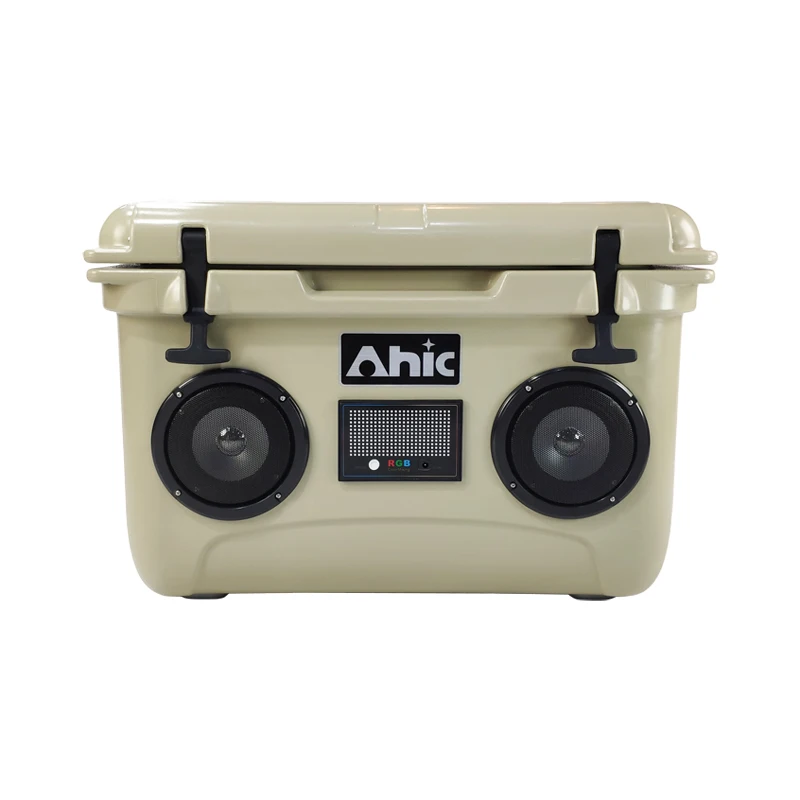 AHIC Hot Selling Portable Waterproof PE Material Insulated Ice Chest Food Wine Fishing Camping Rotomolded Fish Box Coolers - Image 6
