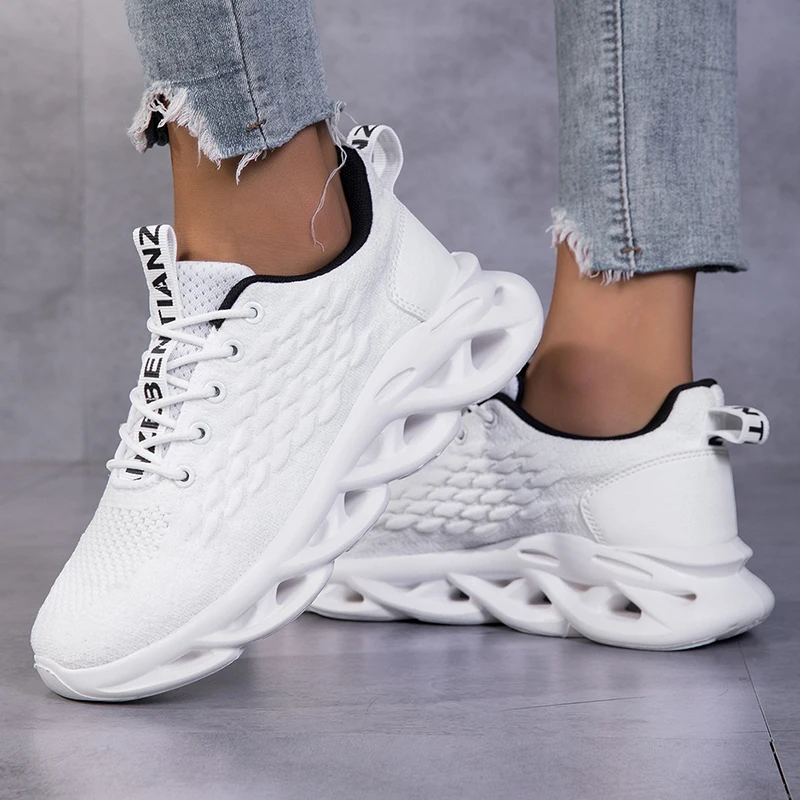 Women's Shoes Breathable Non-slip Casual Sneakers Lightweight Outdoor Comfortable Platform Walking Shoes - Image 10