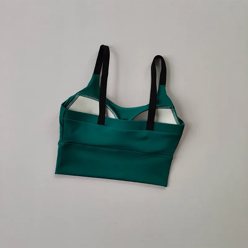 Women Push Up Sport Bra Yoga Gym Crop Top Brassiere Fitness Top Sport Bra Breathable Bras Yoga Sports Bra Underwear Gym Wear - Image 2