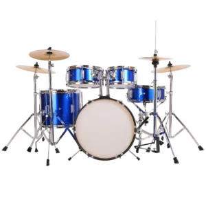 Jazz Drum Kit Children's Junior Drum Bass Set Adults Beginners Complete Drums Set Professional Practice Percussion Instruments