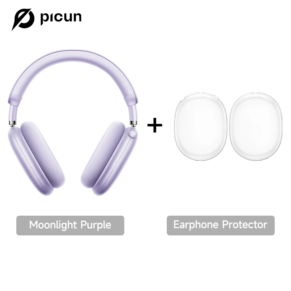 Picun F8 Pro ANC Wireless Headphones Head Tracking 3D Spatial Audio -52dB ANC HIFI Bluetooth Headset ENC HD Mic Low-Latency APP - Image 14