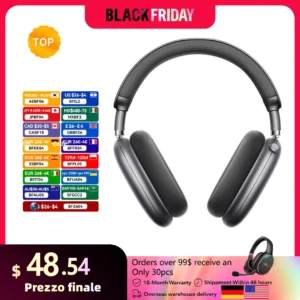 Picun F8 Pro ANC Wireless Headphones Head Tracking 3D Spatial Audio -52dB ANC HIFI Bluetooth Headset ENC HD Mic Low-Latency APP