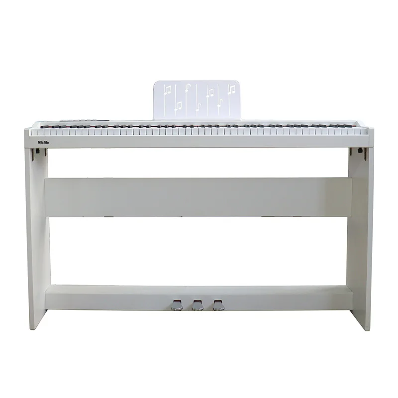 88 Key Digital Piano Professional Electronic Piano Keyboard 3 Pedals Sustain For Beginners Home Practice Entry-Level Instrument - Image 8