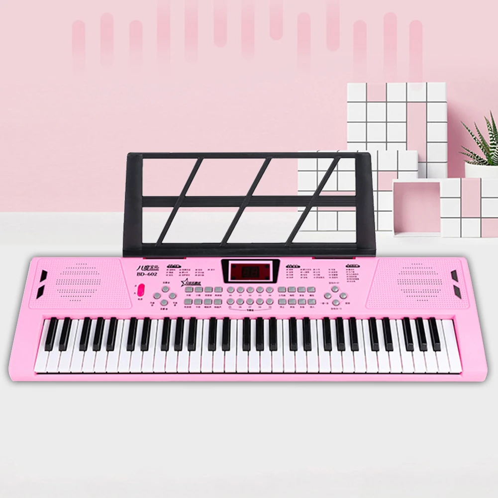 61-Key Piano Digital Music Electronic Keyboard Portable Professional Big Musical Keyboard Synthesizer Instrument Educational - Image 2