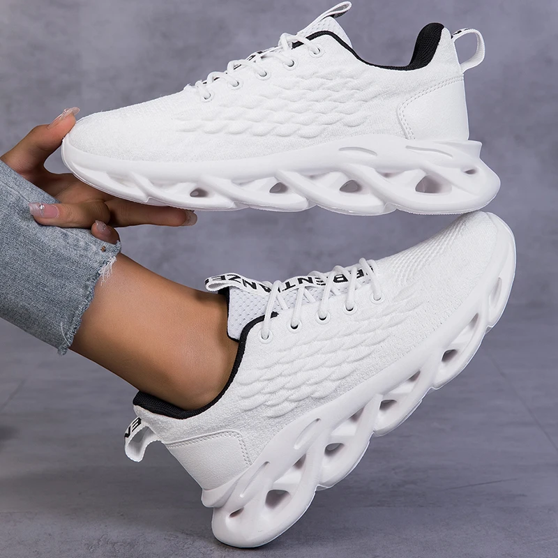 Women's Shoes Breathable Non-slip Casual Sneakers Lightweight Outdoor Comfortable Platform Walking Shoes - Image 2