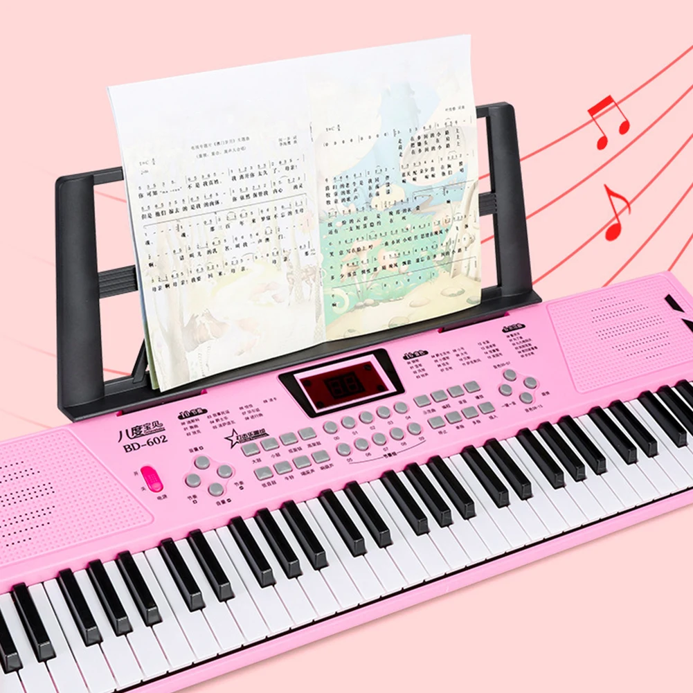 61-Key Piano Digital Music Electronic Keyboard Portable Professional Big Musical Keyboard Synthesizer Instrument Educational - Image 5