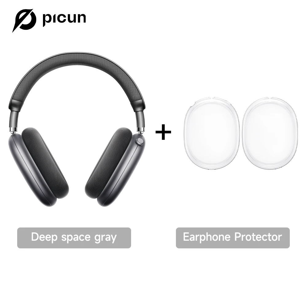 Picun F8 Pro ANC Wireless Headphones Head Tracking 3D Spatial Audio -52dB ANC HIFI Bluetooth Headset ENC HD Mic Low-Latency APP - Image 24