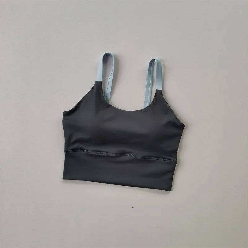 Women Push Up Sport Bra Yoga Gym Crop Top Brassiere Fitness Top Sport Bra Breathable Bras Yoga Sports Bra Underwear Gym Wear - Image 9