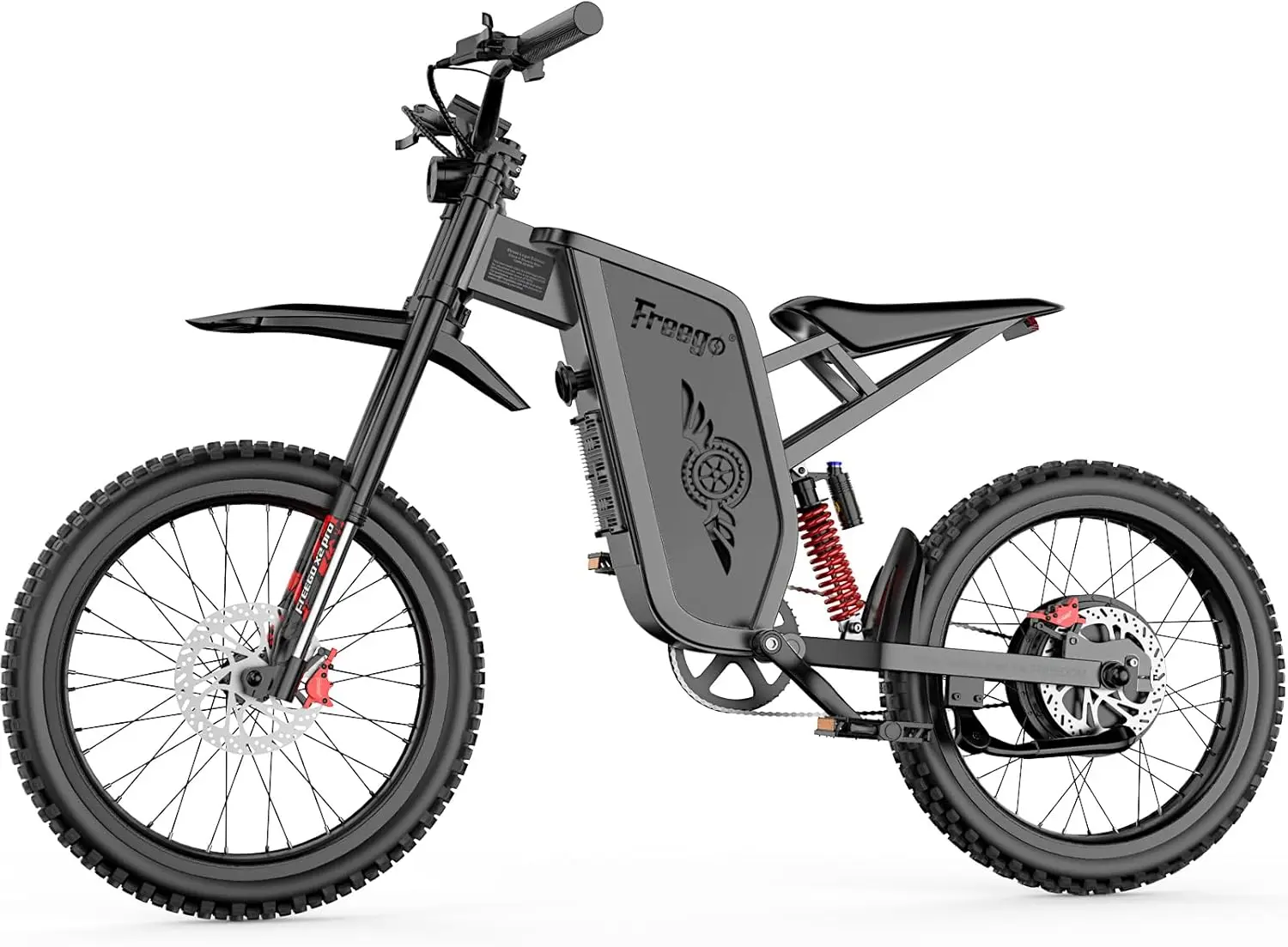 Freego X2 Pro Electric Motorcycle for Adults 6000W Motors 1800wh Lithium Battery 7 Speed 50MPH Off Road Ebike + 2 Year Warranty - Image 7