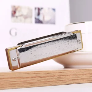 Harmonica Folk Master 1072 Standard Beginner 10 Hole 20 Tone Diatonic Key of C A D E F G 12 Tones Are Optional