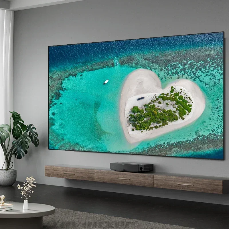 2025 HOT ALR PET Crystal Fixed Frame Projection Screen CLR UST Ambient Light Reject for Ultra Short Throw Projector 130 Inch Max - Image 3