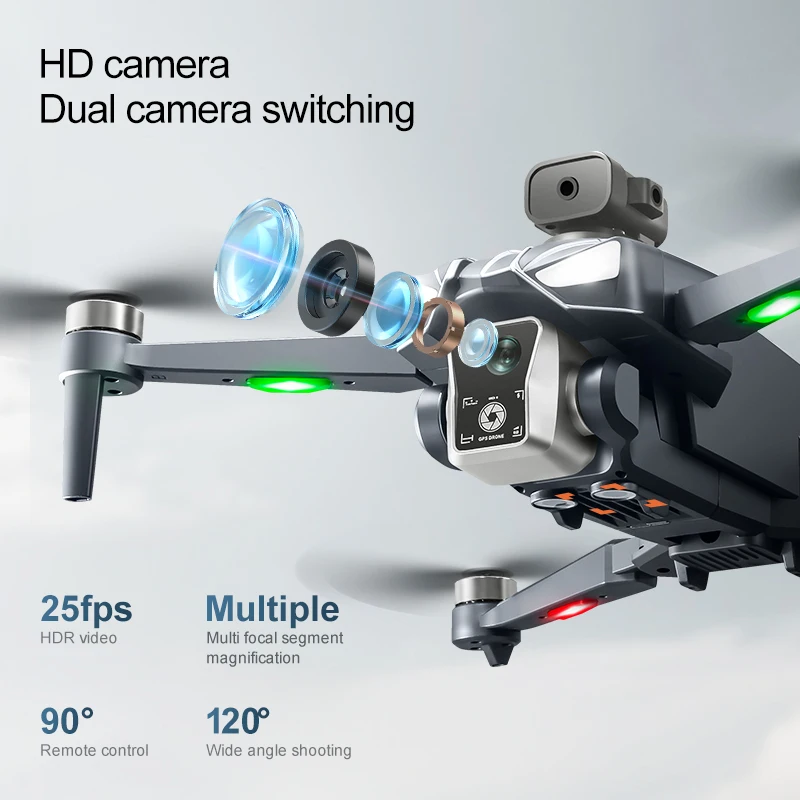 2025 K18Max Airdrop Drone GPS Return 5G 8K HD Camera Screen Remote Omnidirectional Obstacle Avoidance Dron RC Toy Gift For Kid - Image 4